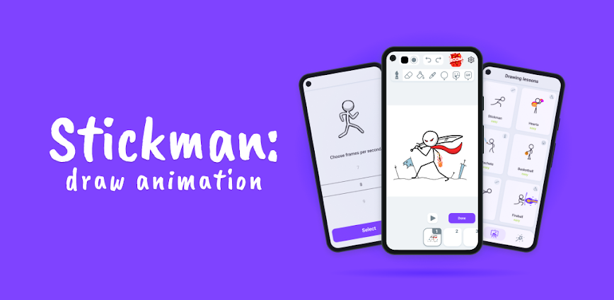 Stickman: draw animation maker