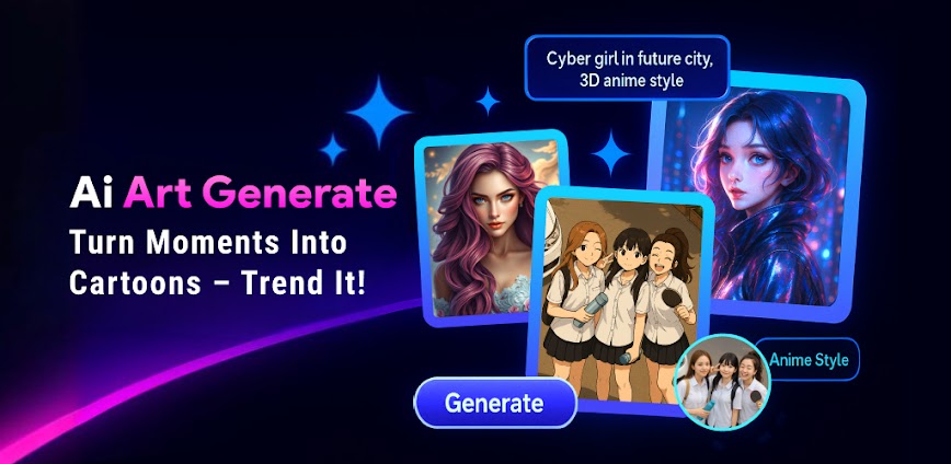 AI Image Generator: AI Art background