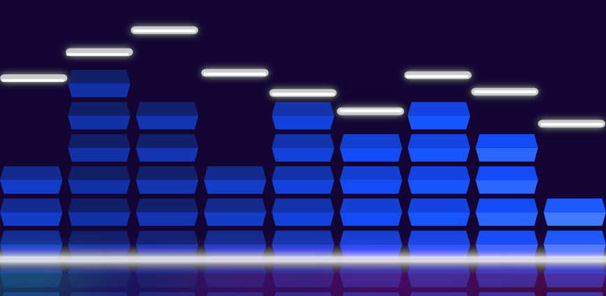 Audio Glow Music Visualizer background