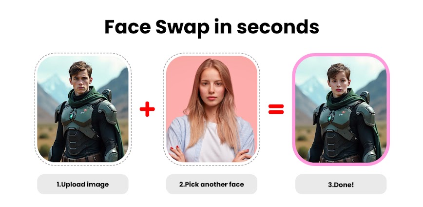 Face Swap – AI Photo Enhancer background