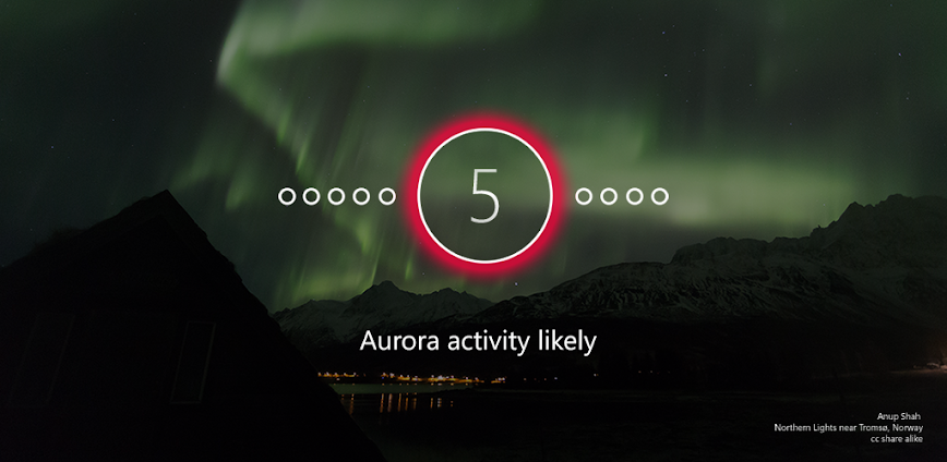 Space Weather App background