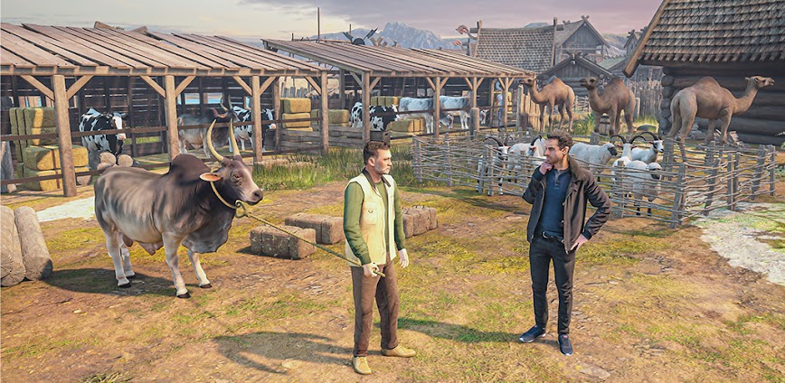 Ranch Animal Market Simulator background