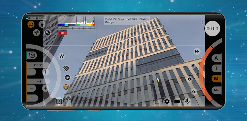 mcpro24fps manual video camera background