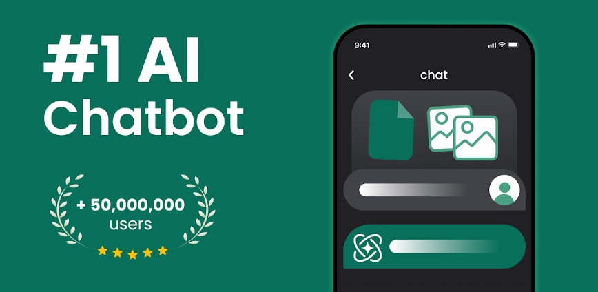 Ask AI – Chat with AI Chatbot background