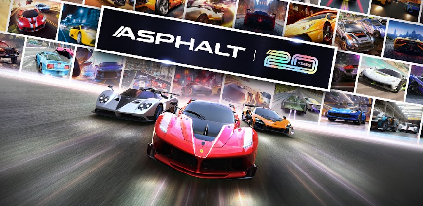 Asphalt Legends – Racing Game background