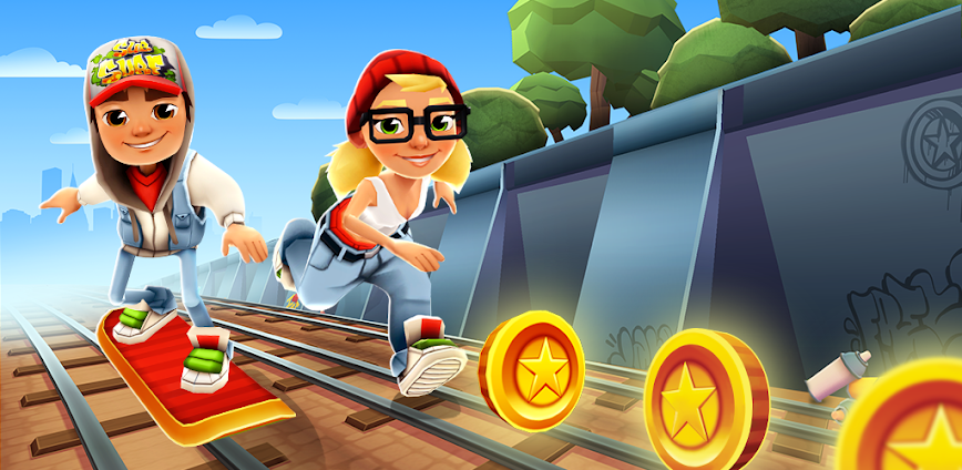 Subway Surfers background