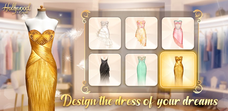 Hollywood Crush: Match3 puzzle background