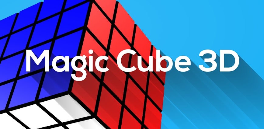 Magic Cube Puzzle 3D background