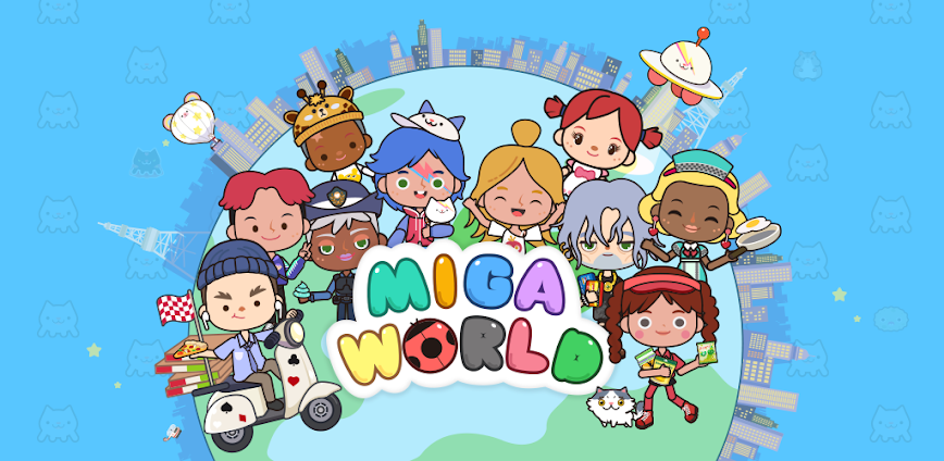 Miga Town: My World background