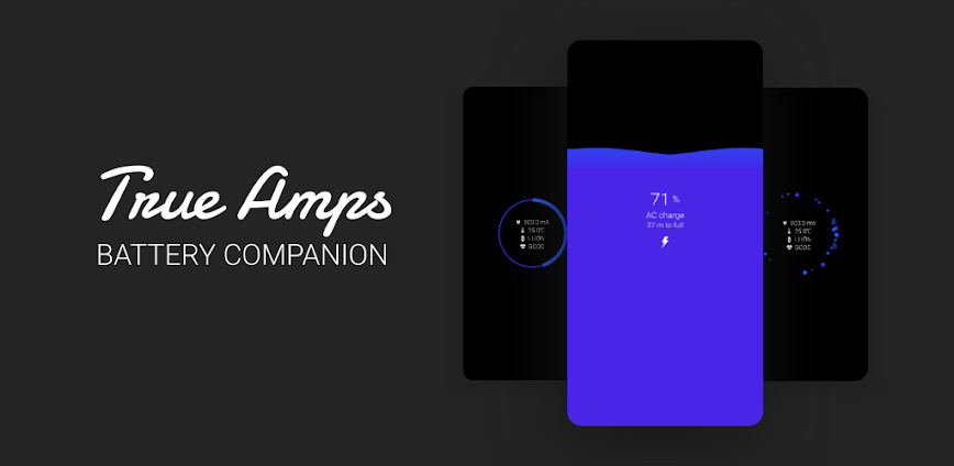 True Amps: Battery Companion background