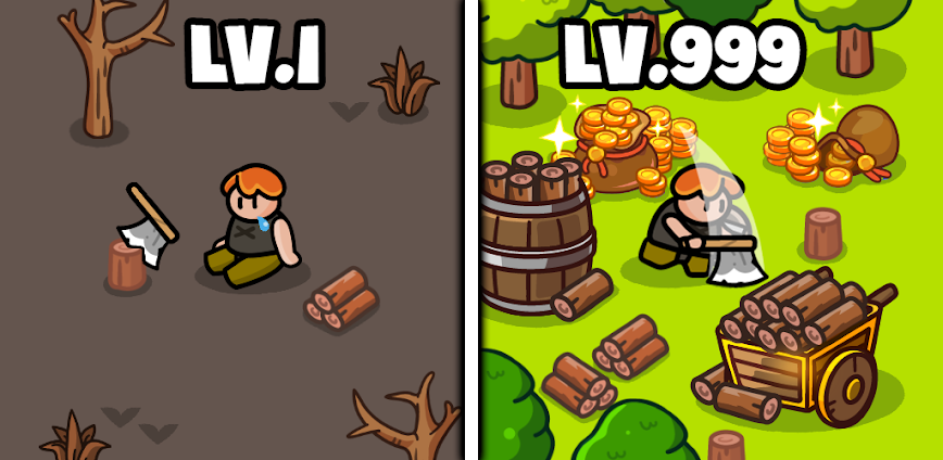 Rumble Heroes – Adventure RPG background