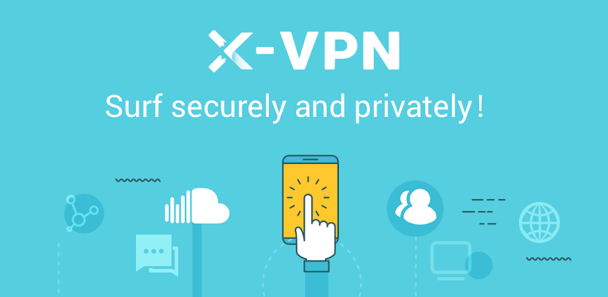 X-VPN – Private Browser VPN background