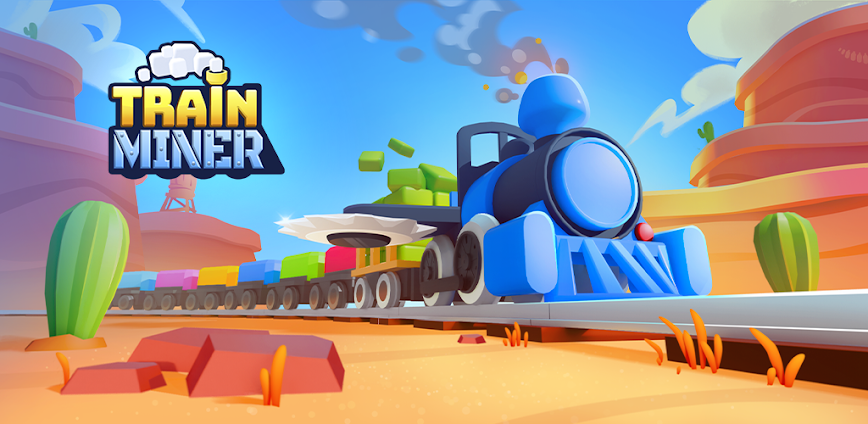 Train Miner: Idle Railway Game background