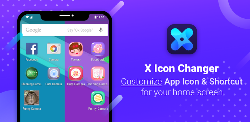 X Icon Changer – Change Icons background