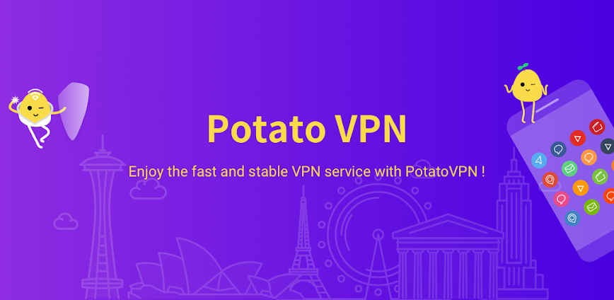 VPN PotatoVPN – WiFi Proxy background