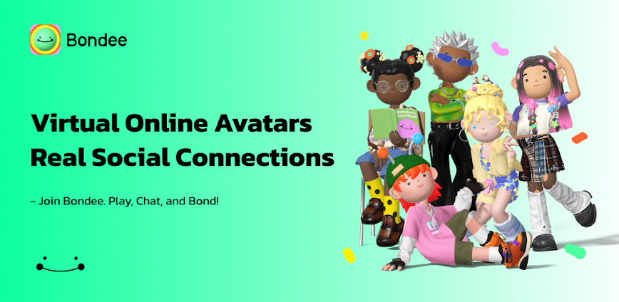 Bondee – Play, Chat, Bond background