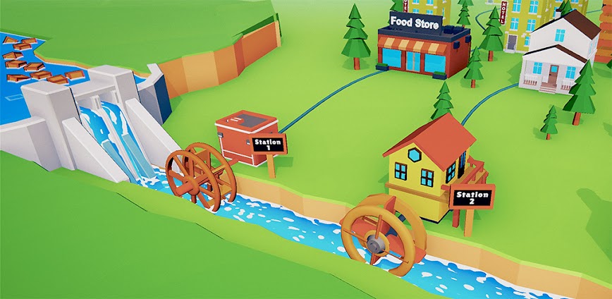 Water Power background