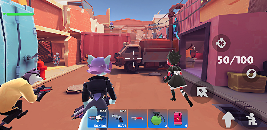 Vortex 9 online shooting games background