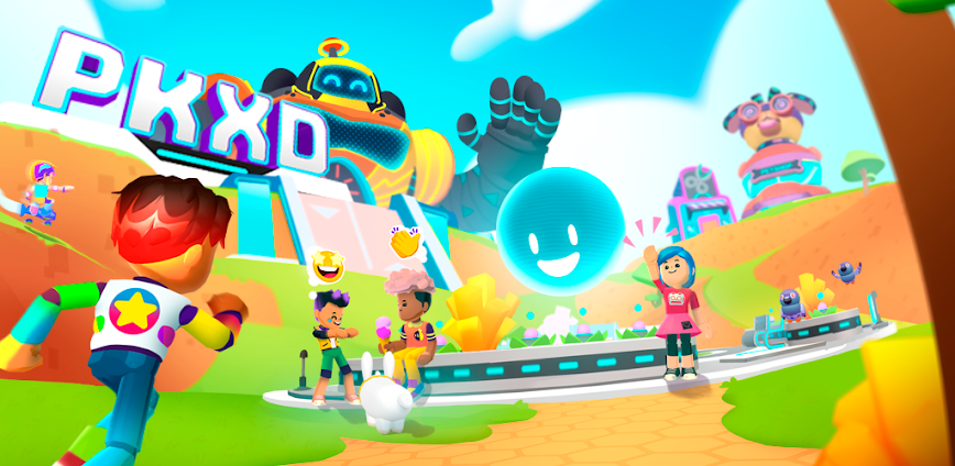 PK XD: Fun, friends & games background