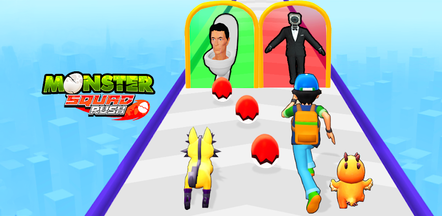 Monster Squad Rush background